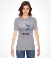 Funny Half Jew With Half Jewish Star Shirt