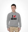 I Love Sderot Israel Support Shirt