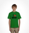 I Love Sderot Israel Support Shirt