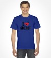 I Love Sderot Israel Support Shirt