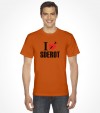 I Love Sderot Israel Support Shirt