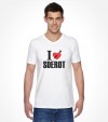 I Love Sderot Israel Support Shirt