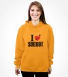 I Love Sderot Israel Support Shirt