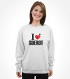 I Love Sderot Israel Support Shirt