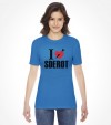 I Love Sderot Israel Support Shirt