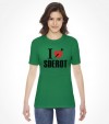 I Love Sderot Israel Support Shirt