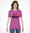 I Love Sderot Israel Support Shirt