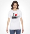 I Love Sderot Israel Support Shirt