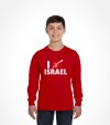 I Love ISRAEL - Israeli Support and Solidarity Shirt