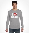 I Love ISRAEL - Israeli Support and Solidarity Shirt