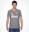 I Love ISRAEL - Israeli Support and Solidarity Shirt