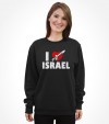 I Love ISRAEL - Israeli Support and Solidarity Shirt