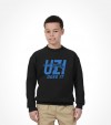 Uzi Does It - Israel Army Military Shirt