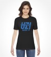 Uzi Does It - Israel Army Military Shirt